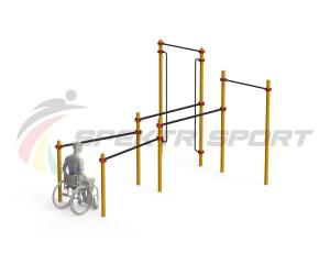 Купить Спортивный комплекс для инвалидов-колясочников WRK-D19_76mm в Мензелинске 