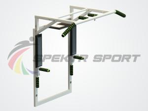 Купить Турник 3 в 1 на раме Оптимус разборный цв. белый в Мензелинске 